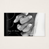 Save the Date Hochzeitkarte (Rückseite)