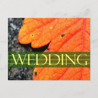 Save the Date Hochzeitkarte Ankündigungspostkarte