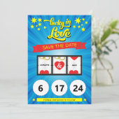 Save the Date Hochzeitsankündigung (Stehend Vorderseite)