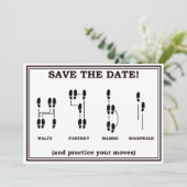 Save the Date Hochzeitsankündigung Einladung (Stehend Vorderseite)