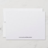 Save the Date Hochzeitsankündigungen in Doppelrosa Einladung (Rückseite)