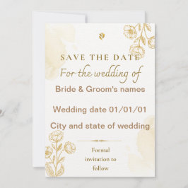 Save the Date Hochzeitseinladung