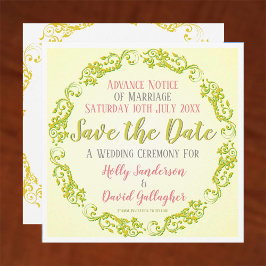 Save the Date Hochzeitseinladungen Rundschreiben Einladung