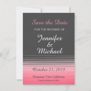 Save the Date Hochzeitshandschrift Graurosa