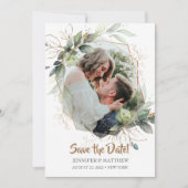 Save the Date Hochzeitskarte (Vorderseite)
