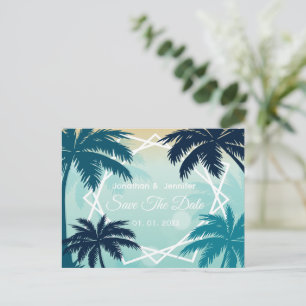 Save the Date Hochzeitskarte Ankündigungspostkarte