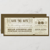 Save the Date Hochzeitskarten für Jahrgänge (Vorne/Hinten)