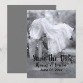 Save the Date Hochzeitskleid (Vorne/Hinten)