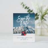 Save the Date Hochzeitskollektion mit Postkarten (Stehend Vorderseite)