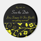 Save the Date - Hochzeitsmagnet Magnet (Vorne)