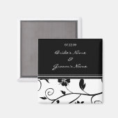 Save the Date - Hochzeitsmagnet Magnet (Vorderseite/Rückseite)