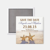 Save the Date Hochzeitsmagnete Magnet (Vorderseite/Rückseite)
