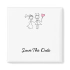 Save the Date Hochzeitsmagnete