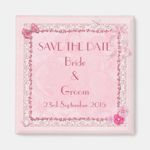 Save the Date Hochzeitsmagnete Magnet