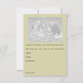 Save the Date Hochzeitspass (Rückseite)