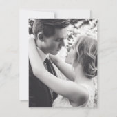 Save the Date Hochzeitspfirsichblüte (Rückseite)