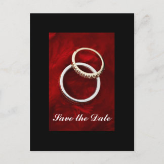 Save the Date Hochzeitspostkarte Ankündigungspostkarte