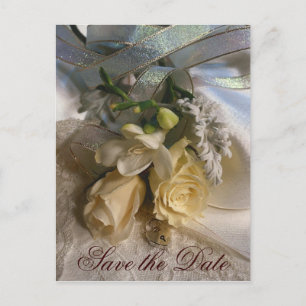 Save the Date Hochzeitspostkarte Ankündigungspostkarte