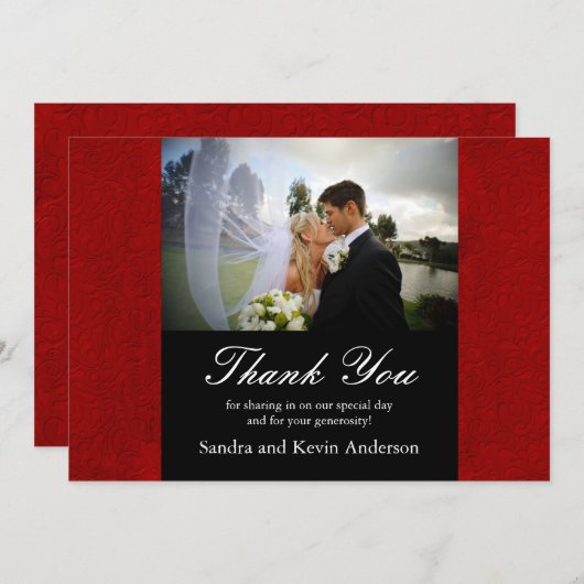 Save the Date ~ Hochzeitsvorlage (Vorne/Hinten)