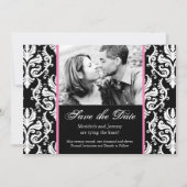 Save the Date ~ Hochzeitsvorlage (Vorderseite)