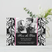 Save the Date ~ Hochzeitsvorlage (Stehend Vorderseite)