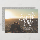 Save the Date, horizontal, Landschaft Save The Date (Vorne/Hinten)