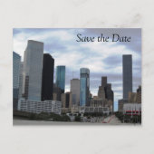 Save the Date - Houston - Postkarte (Vorderseite)