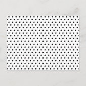 Save the Date Hübsche Handschrift Modernes Foto Ankündigungspostkarte (Rückseite)