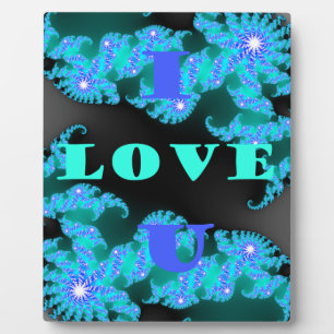 Save The Date I Love You.png Fotoplatte
