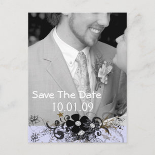 Save the Date Ihr Foto Ankündigungspostkarte