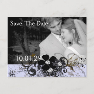 Save the Date Ihr Foto Ankündigungspostkarte
