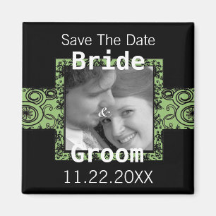 Save the Date Ihr Foto Magnet -