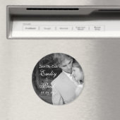 Save the Date Ihr Foto Magnet (In Situ (Geschirrspüler))