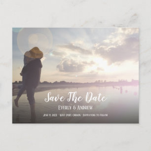 Save the Date Ihr Foto Postkarte