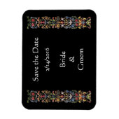 Save the Date Illuminiertes Vintag Art Magnet (Vertikal)