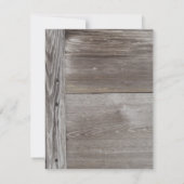 Save the Date im Bartholz (Rückseite)