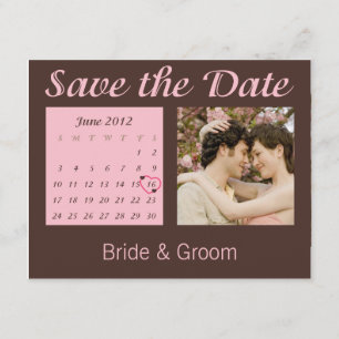 Save the Date im Juni 2012 Einladung