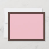 Save the Date im Juni 2012 Einladung (Rückseite)