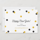 Save the Date im Neujahr (Rückseite)