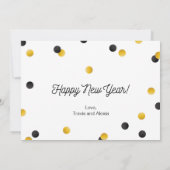 Save the Date im Neujahr (Rückseite)