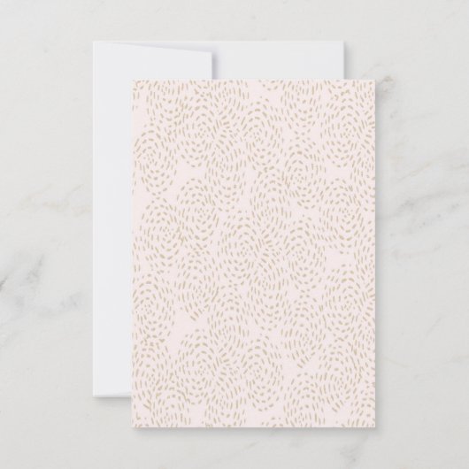 Save the Date Imitate Gold Hintergrund auf Spanisc (Rückseite)