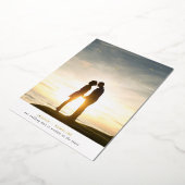 Save the Date in den Sternen geschrieben Folieneinladung (Gedreht)