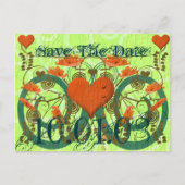 Save the Date - Individuell Ankündigungspostkarte (Vorderseite)