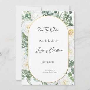 Save the Date invitación de boda Einladung