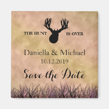 Save the Date ist die Jagd über Hochzeit