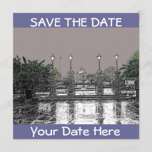 SAVE THE DATE Jackson Square New Orleans