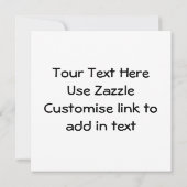 SAVE THE DATE Jackson Square New Orleans (Rückseite)