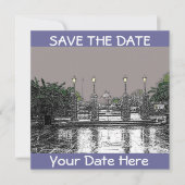 SAVE THE DATE Jackson Square New Orleans (Vorderseite)