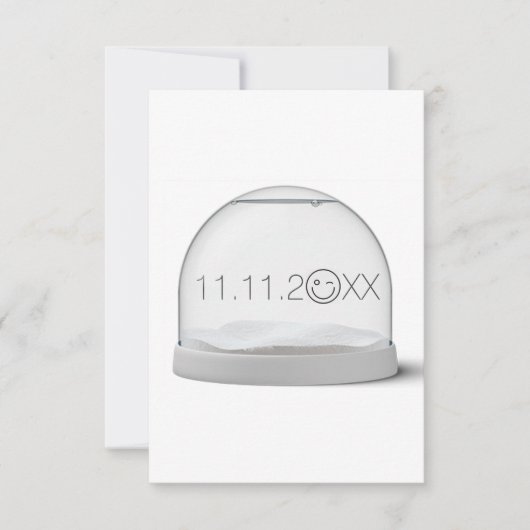 Save the Date, Jahrestag, Einladung zum Geburtstag (Vorderseite)