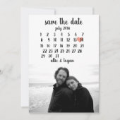 Save the Date Kalender (Vorderseite)